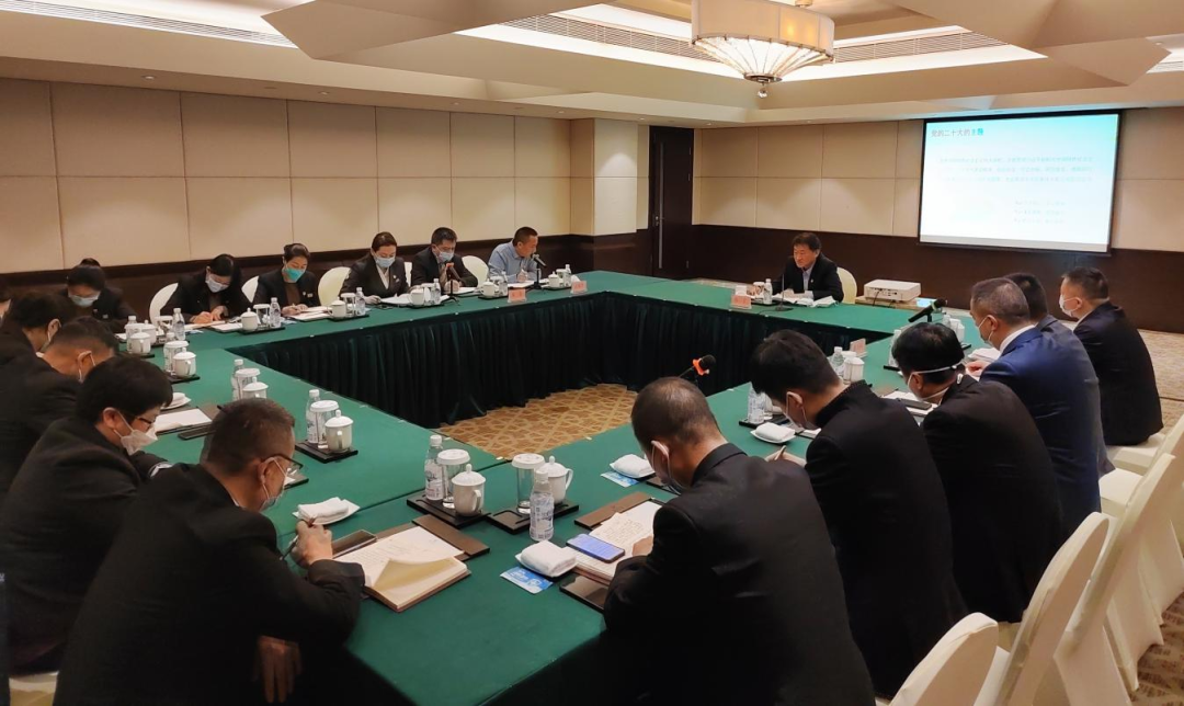 四川省尊龙凯时集团党委书记、董事长任丁赴基层联系点宣讲党的二十大精神