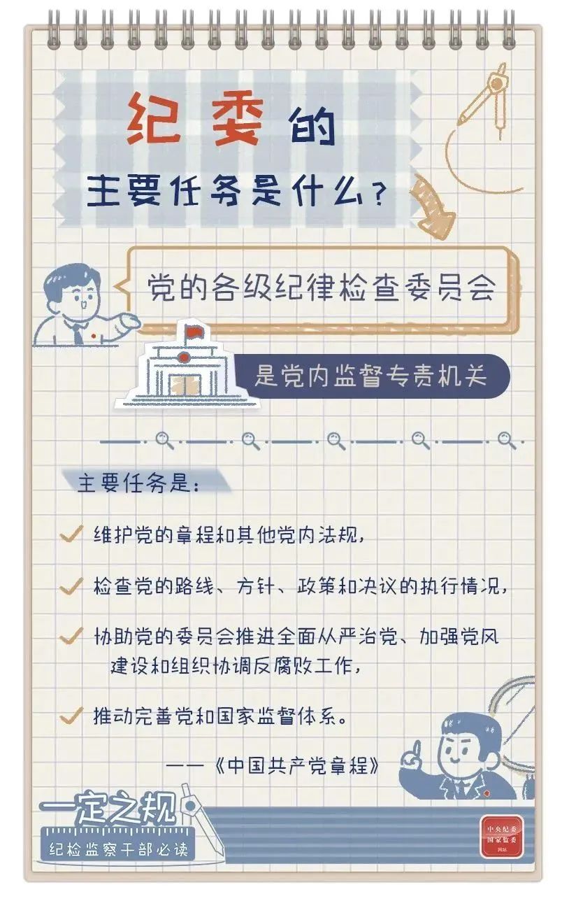 一定之规：纪委的主要任务是什么？